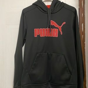 Black PUMA hoodie size M